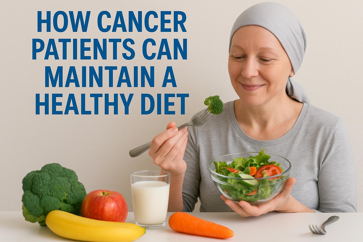 How Cancer Patients Can Maintain a Healthy Diet
