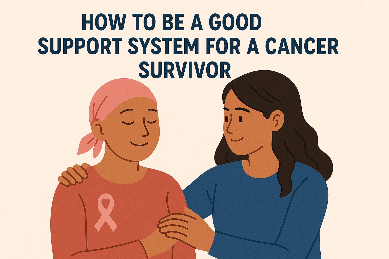How to Be a Good Support System for a Cancer Survivor
