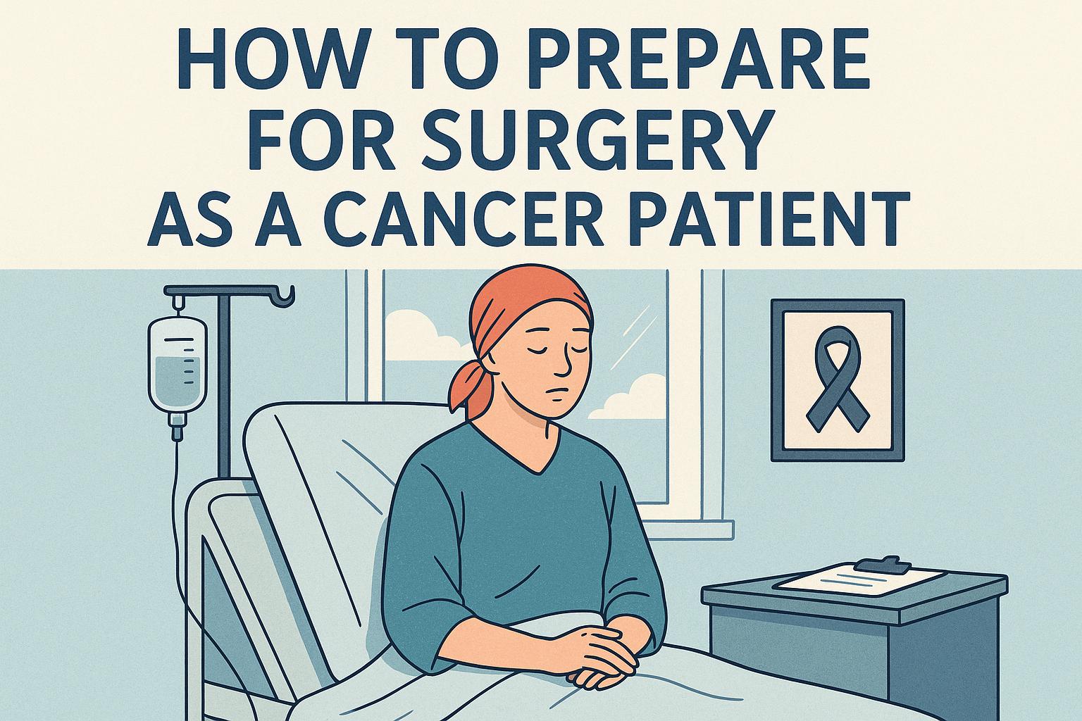 How to Prepare for Surgery as a Cancer Patient