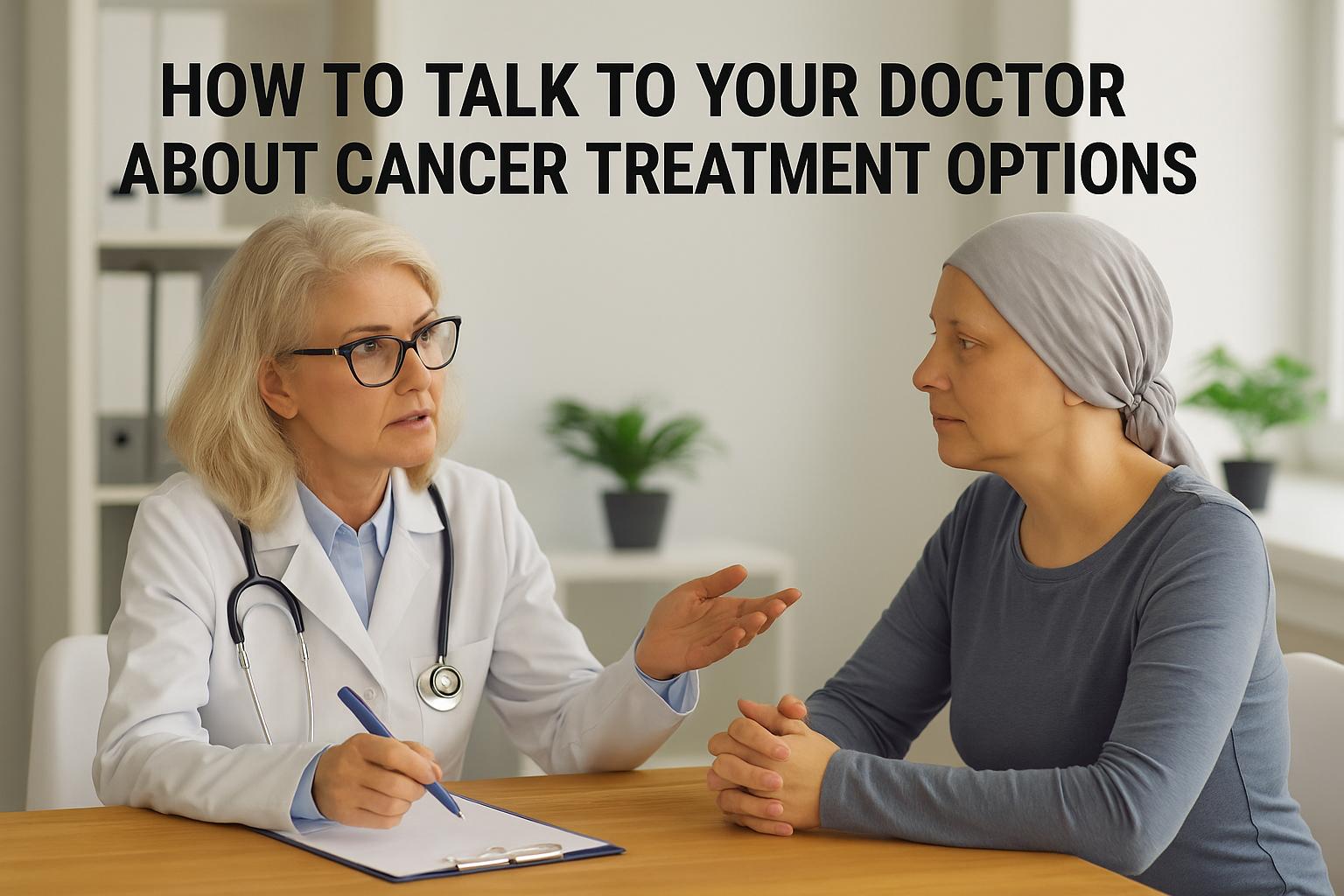 How to Talk to Your Doctor About Cancer Treatment Options